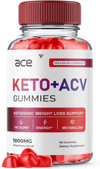 Ace Keto ACV Gummies, Ace Keto ACV Gummies Advanced Weight Plus Loss Supplement, Keto Ace Gummies Keto+ ACV Apple Cider Vinegar 525mg, AceKeto Beet Root Folate Pomegranate Juice B12 (60 Gummies)