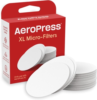 AeroPress XL Replacement Filter Pack - Micro-filters For AeroPress XL Coffee And Espresso-Style Coffee Maker, (200 count)