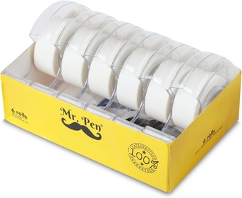 - Tapes with Dispenser, Pack of 6, 3/4 x 600 Inches per Roll, Tape Rolls, Tape Dispensers, Tape for Tape Dispenser, Desk Tape Dispenser, Small Tape Dispenser, Tape Desk Dispenser