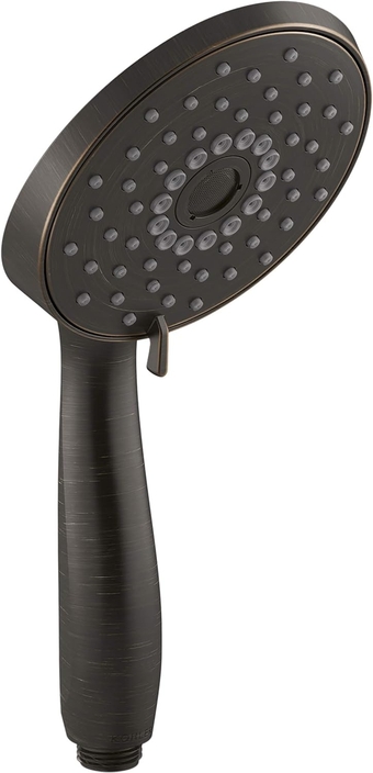 KOHLER 22165-2BZ Forte Multifunction Handshower, Handheld Showerhead with 3 Spray Settings, 2.5 GPM, Oil-Rubbed Bronze