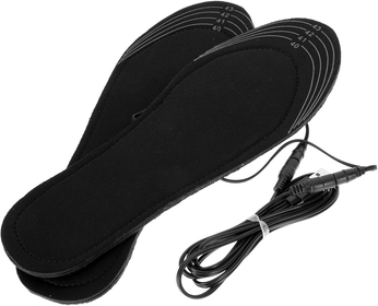 1 Set Heating Insoles USB Batteries Rechargeable Battery Ladies Boots Warm Shoe Inserts Heated Foot Warmer Rechargeable Heated Insoles for Shoes Men Heated Insole Warm Shoe Pad Man