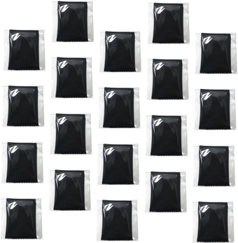 50 Pcs Cleaning Cloth Microfiber Cloth Eyeglass Cleaner Microfiber Phone Lens Cleaner Wiping Cloth Glass Microfiber Glasses Cloth Cleaning Rag Lens Cloth Artificial Fiber Jewelry