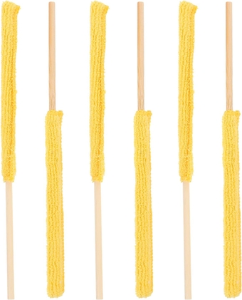 6pcs Cleaning Stick Chopsticks Multi-Functional Cleaning Creative Bottle Cleaner Washing Cleaner Cleaning Accessories Household Cleaning Tool Microfiber Glass Bottle Brush