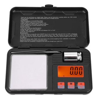 High Accuracy Portable Mini Electronic Digital Pocket Scale,200g Capacity, 0.01g Precision,LCD Display for Easy Reading,Compact and Lightweight Instrument