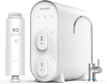 F2 600 GPD Tankless Reverse Osmosis System Under Sink, White, 7-Stage Filtration, Coconut Carbon Block, NSF Certified, Space-Saving, Cost-Effective, Long-Lasting, Under 14.68"H