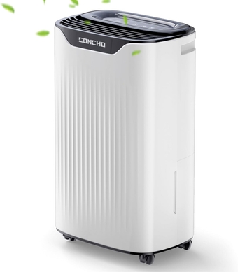 Dehumidifier for Home,  3500 Sq. Ft 35 Pint Quiet Dehumidifier for Basement, Bathroom, Bedroom, Large Room, 0.79 Gallon Water Tank with Drain Hose, Auto Shut Off, 24H Timer US Only