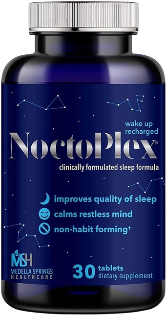 Sleep Aid 30 Tabs - 100% Drug Free & Non-Habit-Forming Sleep Pills – Clinically Formulated Sleep Supplement w/Valerian Root for Sleep - Melatonin, Lemon Balm & Valerian Root Sleep Aid
