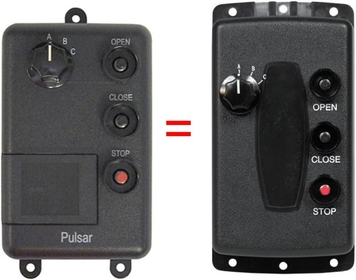 Pulsar 733T Open Close Stop Gate and Garage Door Opener Remote Transmitter 318Mhz Replaces The Discontinued Allstar 733T