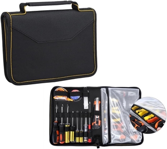 Network Repair Kit Toolkit Bag Electrician Repair Kit Handbag Storage Tool Bags Storage Bag Portable