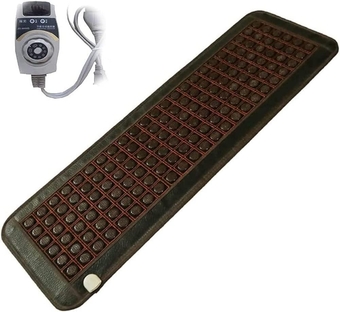 Far Infrared Heating Pad - Natural Jade and Tourmaline Stones Quantum Wave Heating Mat,Infrared Heating Pad, Improve Immunity and Promote Blood Pressure Circulation