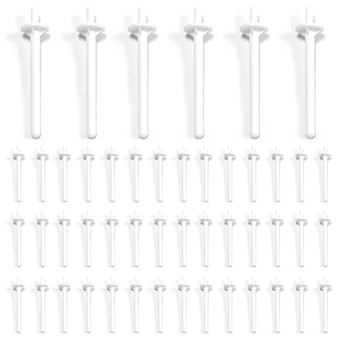 80 PCs Nose Wax Spatulas Plastic Nose Waxing Applicator Sticks Nose Hair Nose Waxing Strips for Nostril Nasal Cleaning Eyebrow Facial Hair Removal for Men and Women Nostril Cleaning (Pack of 80)