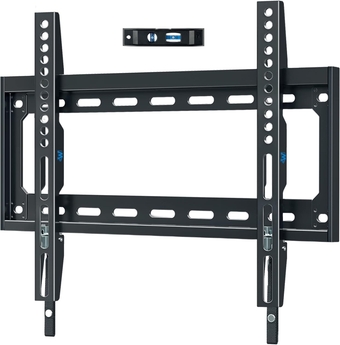 TV Mount Fixed for Most 26-55 Inch LED, LCD and Plasma TV, TV Wall Mount TV Bracket up to VESA 400x400mm and 100 LBS Loading Capacity, Low Profile and Space Saving Flat Mount MD2361-K