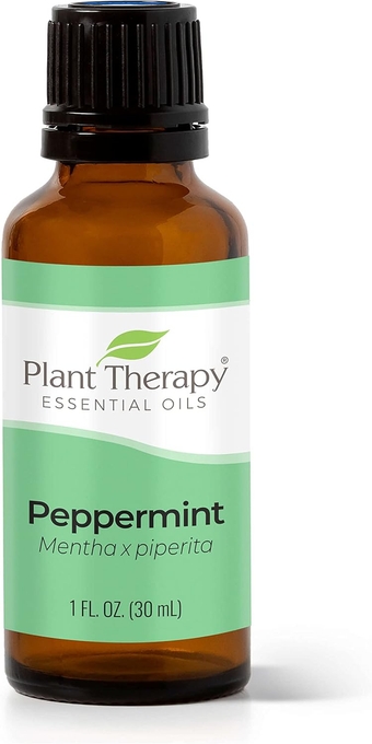 Peppermint Essential Oil 30 mL (1 oz) 100% Pure, Undiluted, Natural Aromatherapy for Diffuser & Topical Use, Relaxation, Digestion, Respiratory, & Massage, Peppermint Oil for Skin & Hair