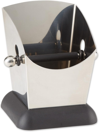 Espresso Coffee Kitchen Tool Home and Commercial Use, Knock Box, Stainless Steel