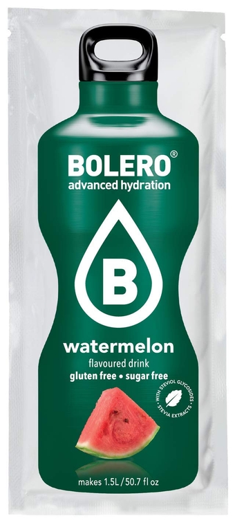 – Watermelon Flavored, Sugar Free and Low Calorie Powdered Drink Mix, Makes 1/2 Gallon for Strong Flavor or 1 Gallon for Mild Flavor, 12 Large Sachets - Europe's Favorite Drink Mix