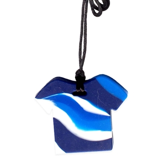 ction Tie-Dye Shirt Chewy Necklace Chew - for Light Chewers - Great for Children with Sensory Challenges & Special Needs - Can Help to Calm  Retain Focus - Made from Food Grade Silicone