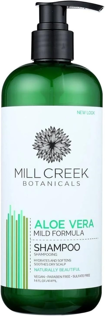 Mill Creek Aloe Vera Shampoo (Natural & Organic) - 14 fl. oz.