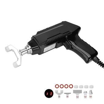 Chiropractic Adjustment Kit, Electric Chiropractic Adjusting Tool Spine Massager Spine Correction Gun Strength Adjustable Heat‑Resisting Spine Chiropractor Tool Back Massage Tool(US)