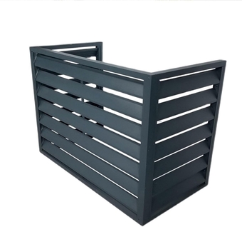 All-Weather Anti-Theft AC Covers Split Air Conditioner Covers, air conditioner fence for outside units, trash can screens for outdoor, sturdy and durable, suitable for gardens, balconies,walls, patios