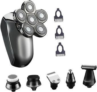 3 Sets Electric Shaver Mens Hair Clippers Electric Body Shaver Nose Hair Clipper Cordless Shaver for Men Facial Kit Men Body Shaver Barber Grooming Kit Abs Household Travel Tool