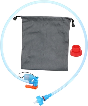 Lixada Water Bottle Drink Tube Hose Hydration Bladder Reservoir Pack Replacement Water Bottle Tube Backpack System Hose Kit