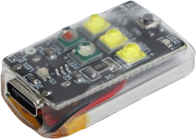 Drone Warning Light, Resin AntiCollision Transparent Drone Light Strong Compatibility for Flying