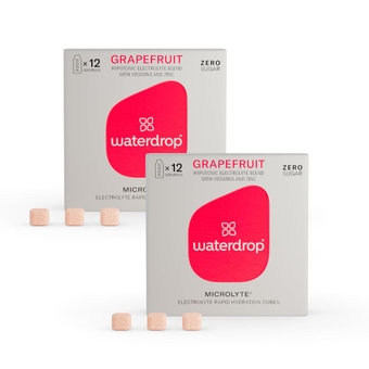 Microlyte GRAPEFRUIT | 24 Electrolyte Tablets with 5 Electrolytes, 9 Vitamins, Zinc - No Sugar, Calories and Vegan Sportsdrink