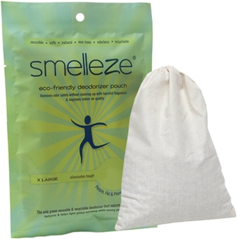 Reusable Office Odor Removal Deodorizer Pouch: Remove Smell in 150 Sq. Ft. Without Chemicals