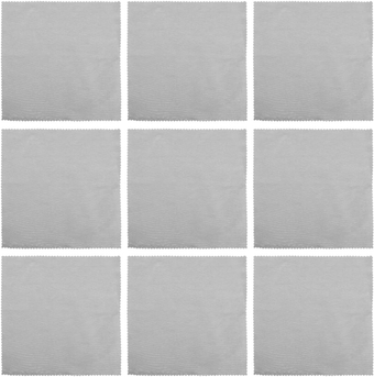 1 Set 50Pcs Glasses cloth eyeglass lens cleaner mobile microfiber glasses cleaning cloth black microfiber cleaning cloth microfiber cloth fiber cell phone Screen
