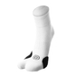 White/Black - Quarter Sock