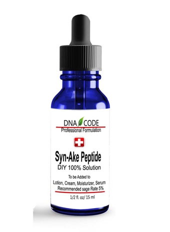 AntiAging DIY Syn-Ake Peptide 100% Solution Booster Reduce/Smooth Wrinkles, Express lines, Crows feet, forehead lines.