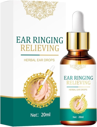 Tinnitus Relief for Ringing Ears, Tinnitus Treatment Supplements, Natural Herbal Blend, Support Ear Tinnitus Relief for Women Men (20ml)