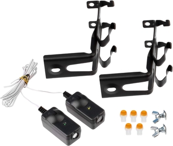 Safety Sensor Beam Eyes for 41A5034 Liftmaster Sears Chamberlain Craftsman Garage Door Opener w/Brackets (1 Door)