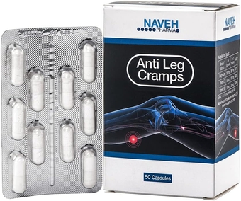 Anti-Leg Magnesium Supplement for Muscle Cramps-190mg Magnesium for Leg Cramps at Night, High Absorption Magnesium for Muscle and Nocturnal Leg & Feet Cramps with Vitamin E and B6 (50 caps)