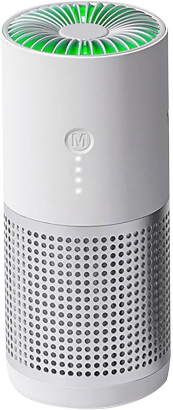 Portable Car A-ir Purifiers with Filter HK77-3 Wind Speed 360° A-ir Circulation Purifier Odor Eliminator,Quiet Air Freshener For Home,Office,Bedrooms,Allergies,Smoke, Dust