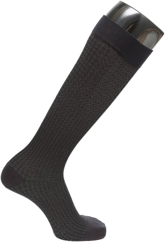 VenaCouture Womens 15-20 mmHg Compression Stockings, Opaque Houndstooth Pattern
