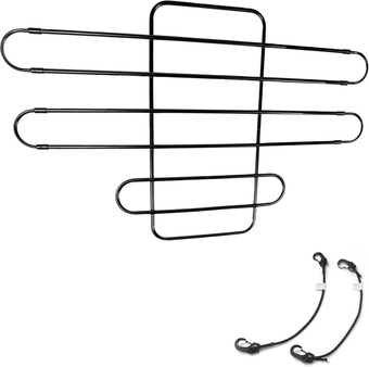 Vehicle Pet Barrier: Adjustable Universal for Cars, Trucks, SUVs – Moves with Your Vehicle Seats. Tilt. Slide. Recline. Easy Install Dog Car Gate - Strong Metal Tubing Gate Divider