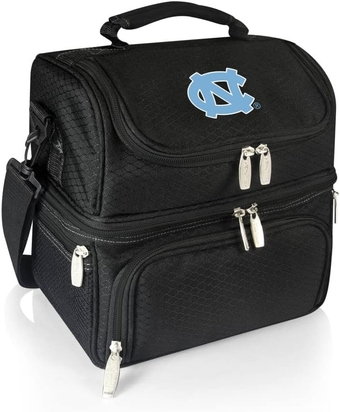 NCAA North Carolina Tar Heels Pranzo Lunch Bag - Insulated Lunch Box with Picnic Set - Lunch Cooler Bag