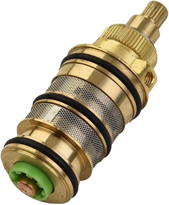 Replacement Thermostatic Cartridge, Brass Thermostatic Cartridge, Shower Mixer Valve Bar Repair Kit Intelligent Thermostatic Valve Core