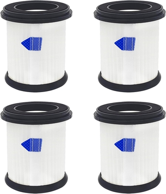 4 Pack Hepa Filter Replacement for Inse S6t S6p Pro N5s Cordless Vacuum Cleaner,With Mesh Filter Replacement