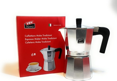 Espresso maker, stove top