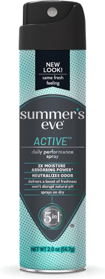 Ultra Daily Feminine Spray 2 oz 3 Pack and Active Daily Feminine Spray 2 oz
