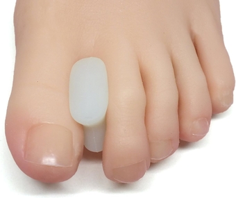 6 Pack Gel Toe Separators with No Loop for Bunions and Corns - Corrector Pads Provide Bunion Relief and Prevent Toe Rub (Small)