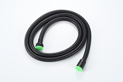 Shower Hose matte black 59 Inches Premium 304 Stainless Steel Shower Head Hose, Flexible Hand Held Shower Hose Extension Universal Shower Hose Replacement G1/2 Threaded Insert and Nut black