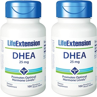 Dhea, 25 Mg Tablets, 100-count x 2