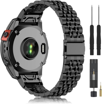 20mm Metal Watch Bands for Garmin Fenix 7S Pro/7S,Stainless Steel Quickfit Strap for Fenix 6S Pro/6S/5S Plus/5S/Descent Mk2S/Instinct 2S/Approach S70 42mm