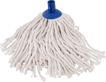 String Mop Replacement, Cotton Mop Head, Refill for Cotton String Mop for Hardwood Floor Cleaning Self Wringing Mop for Home, Kitchen, Bath Heavy Duty Mop Commercial/Industrial, 10” Strings
