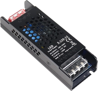 12V 10A 120W Universal Regulated Switching Power Supply, 100-250V AC to 12V DC Converter, LED Driver, Industrial Transformer, Adapter for Strip Light, Lamp, Radio