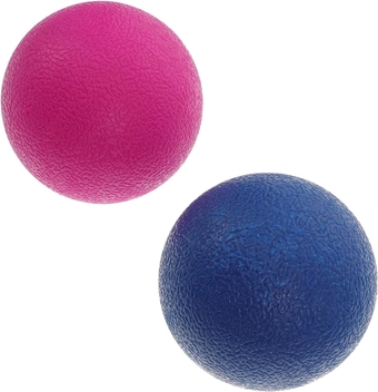 2pcs Trainer Fasciitis Hand Exercise Balls Myofascial Fitness Massage Ball Balancing Ball Balance Ball deep Major Thicken Tool Fascia Exercise Ball Plantar Massaging Ball