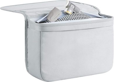 CPAP Storage Bedside for CPAP Supplies, CPAP Bedside Organizer for CPAP & BiPAP Accessories - Keeping Pets from Attacking Tubes